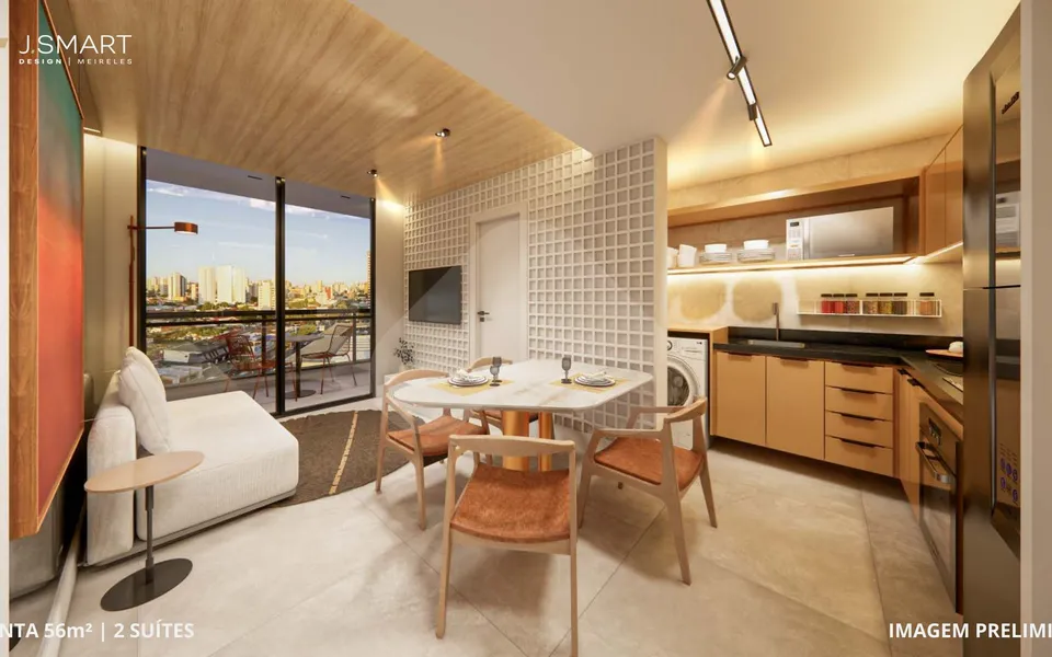 J.Smart Design Meireles - Apartamento com 56,4 m², em Meireles — foto 24