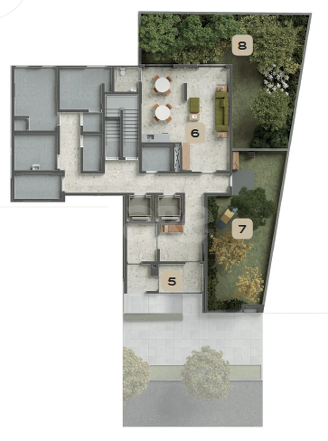 Planta — Pavimento subsolo 02