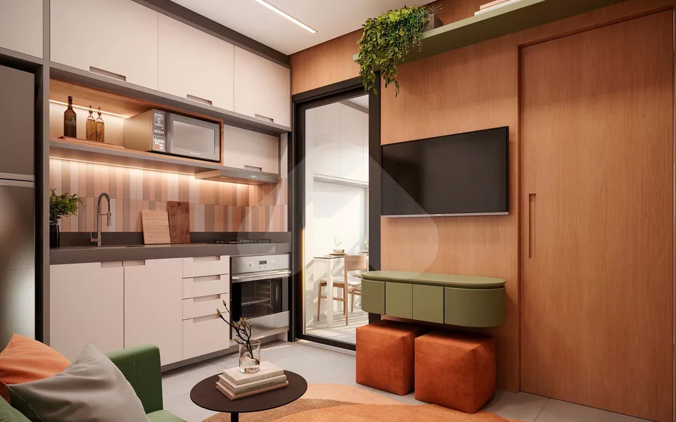 Maskan Perdizes - Studio com 17,5 m², em Perdizes — foto 3