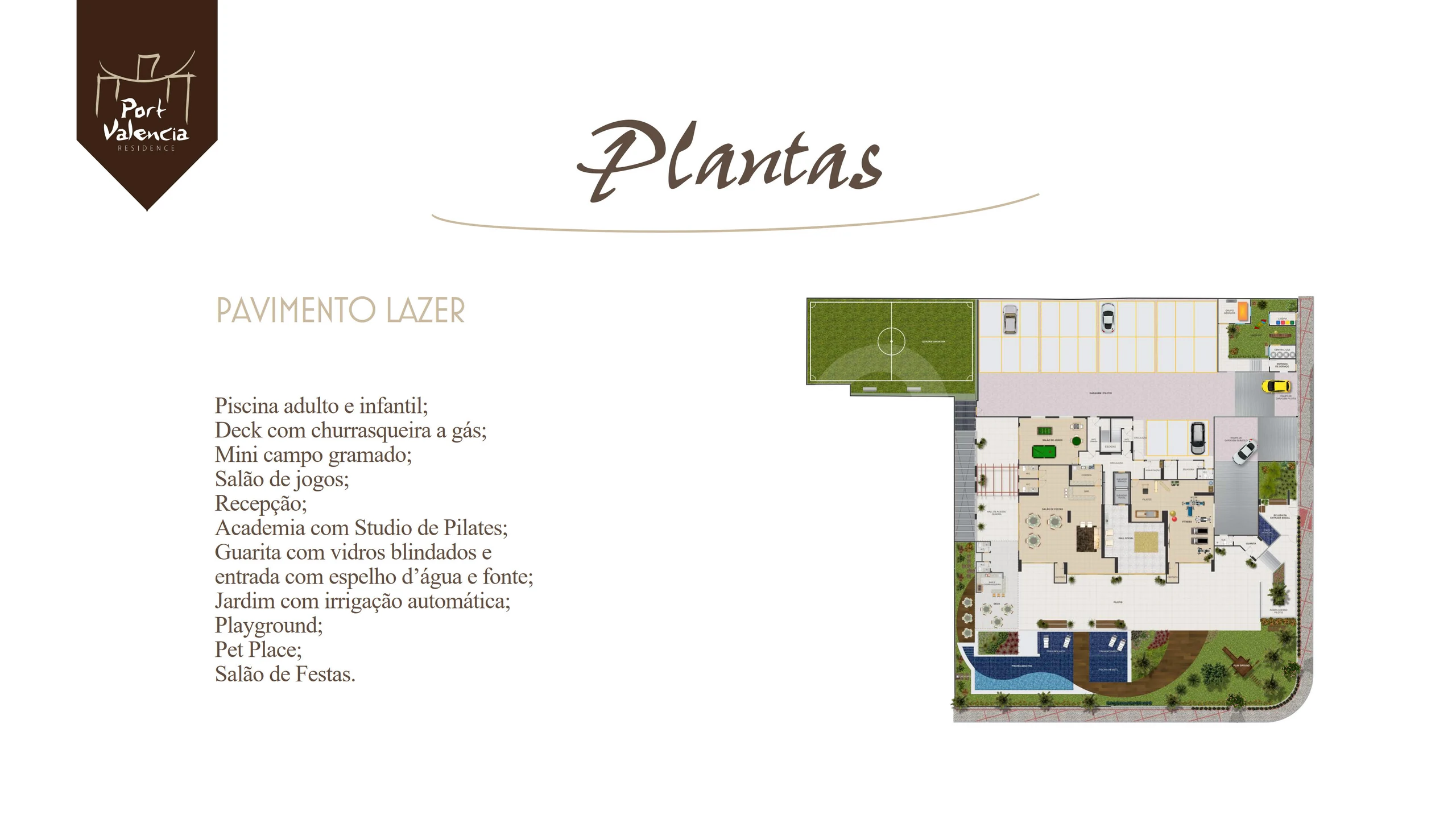 Planta — Planta Área Comum