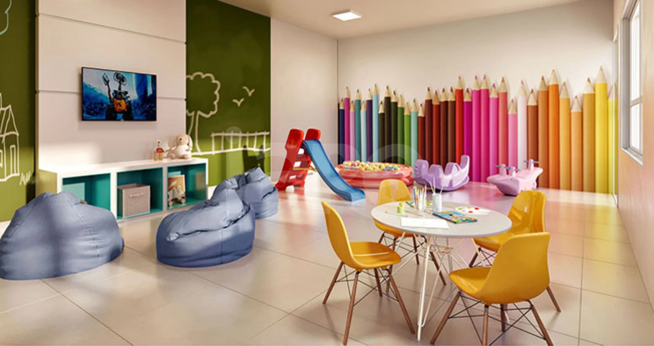 Up Condomínio Club - Apartamento com 54,87 m², em Jardim Nossa Senhora da Penha — foto 4