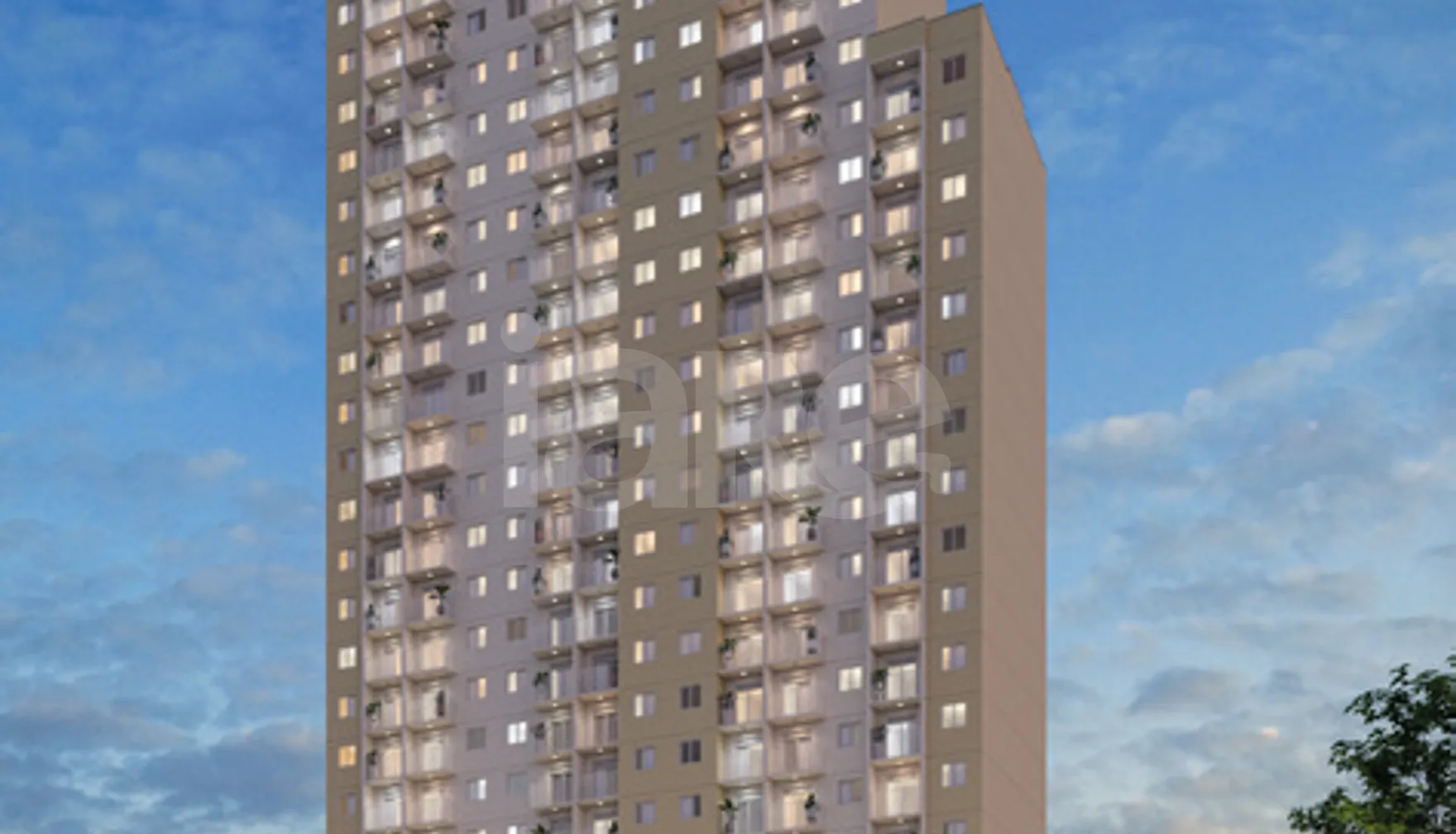 Plano&Nova Espraiada - Apartamento com 26,85 m², em Campo Belo — foto 1