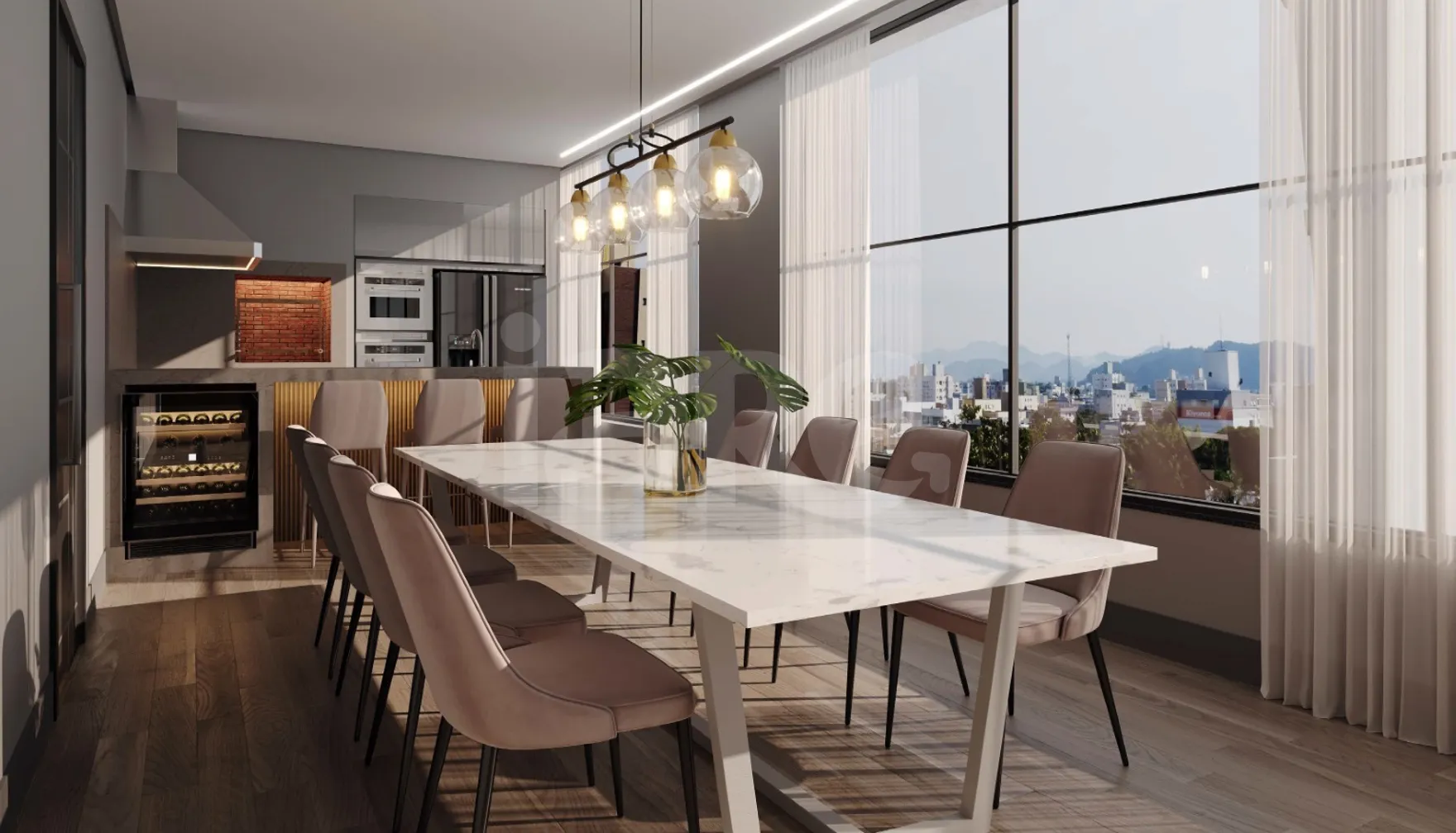 Azure - Apartamento com 138,88 m², em Centro — foto 10