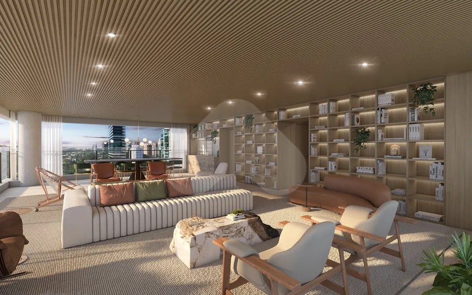 Mirage Ibirapuera - Apartamento com 238,7 m², em Moema — foto 6