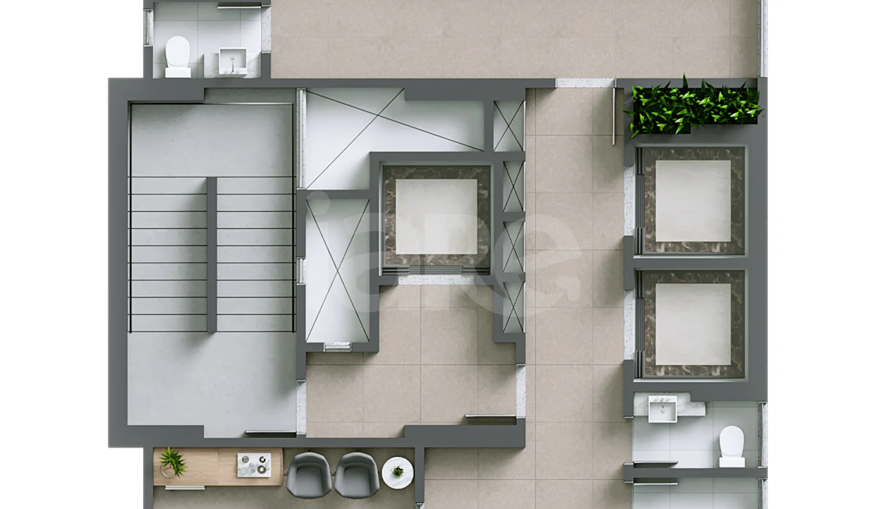 Planta — Pavimento lazer 1