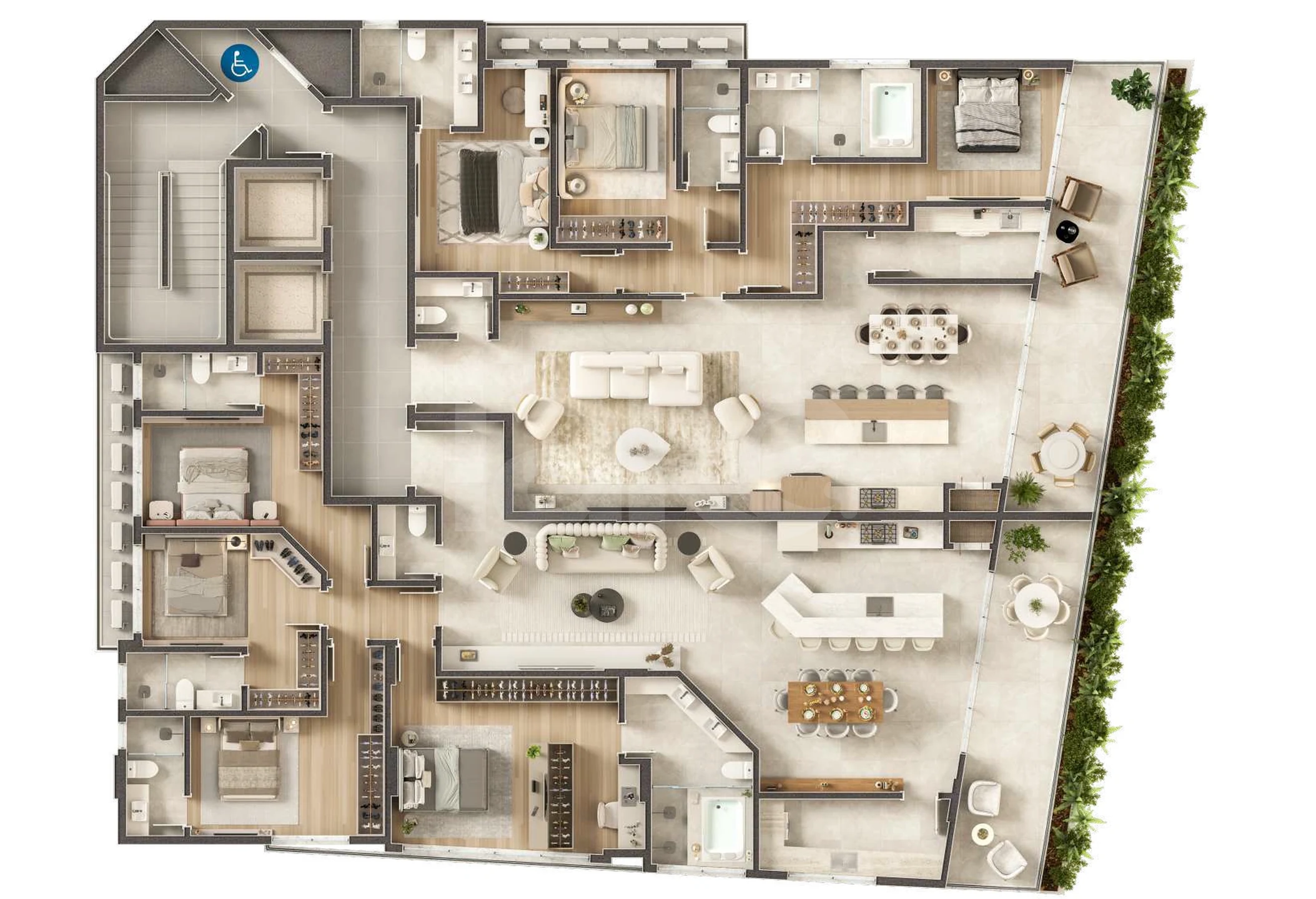 Planta — Pavimento 15