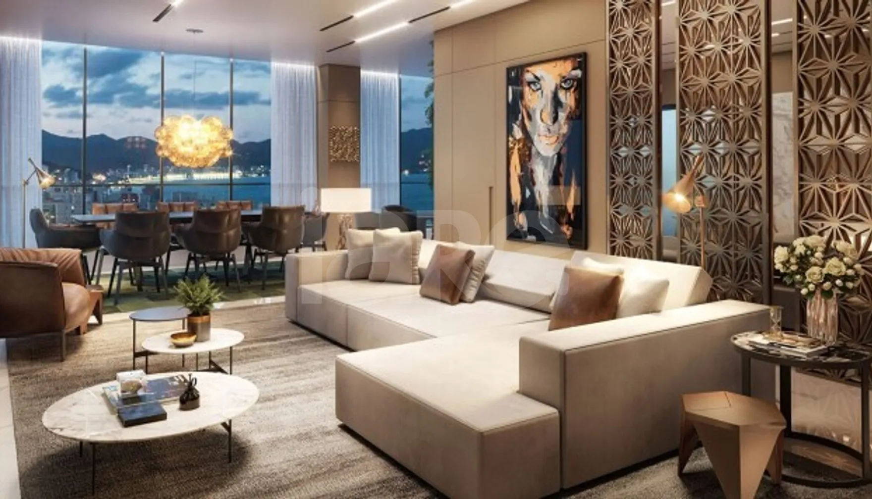 Doha Tower - Apartamento com 179 m², em Meia Praia — foto 2
