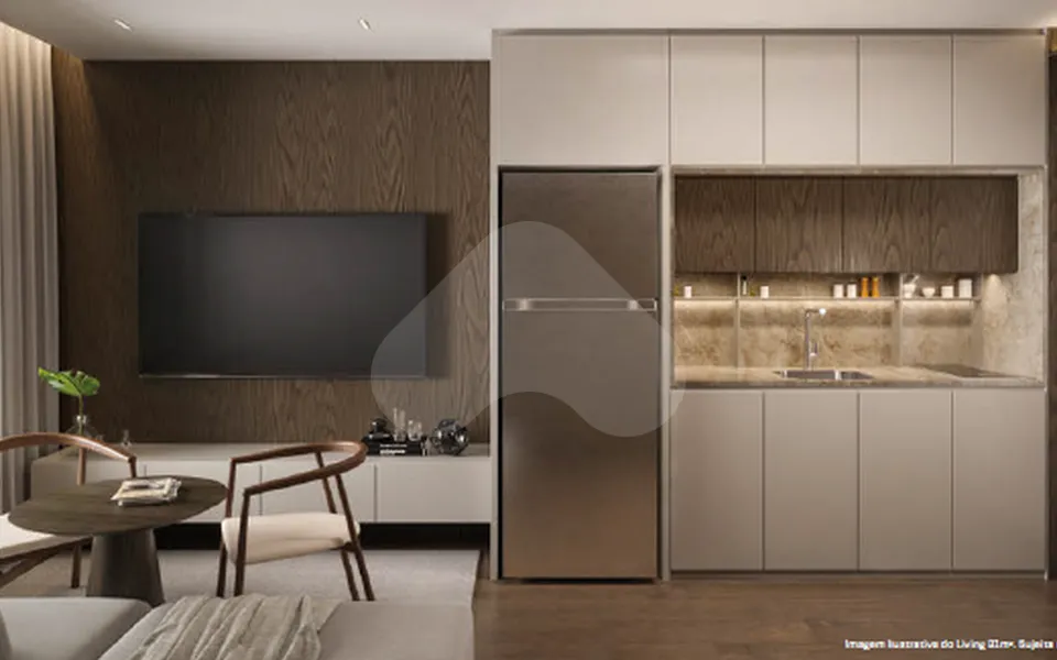 Trya - Apartamento com 31,13 m², em Mooca — foto 2