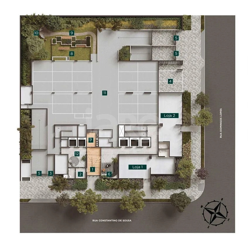 Planta — Pavimento térreo 3