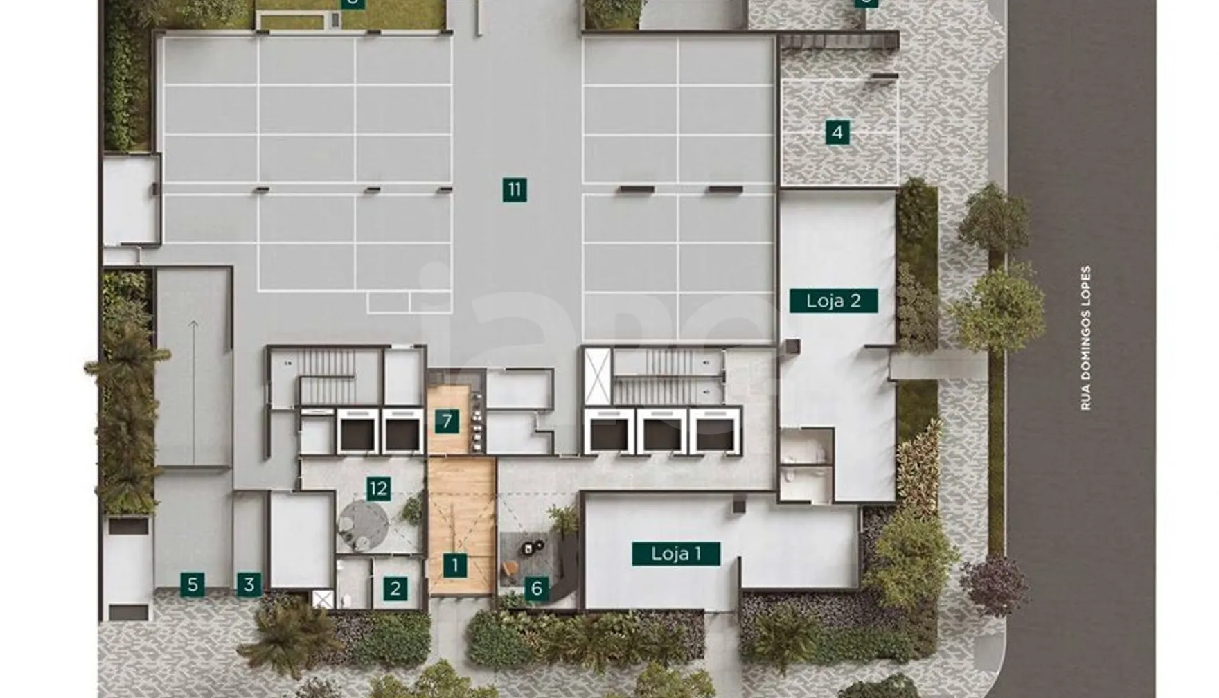 Planta — Pavimento térreo 3