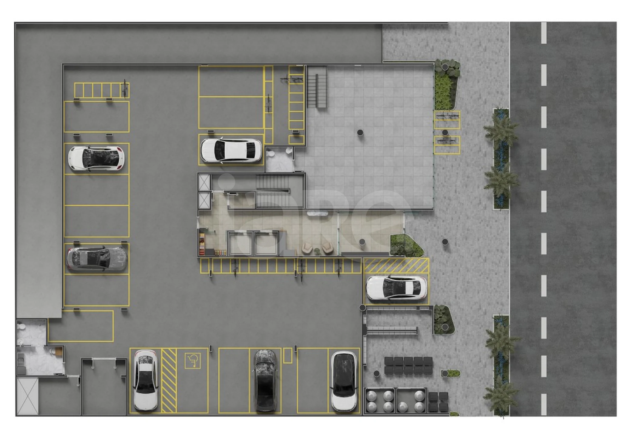 Planta — Pavimento térreo 2