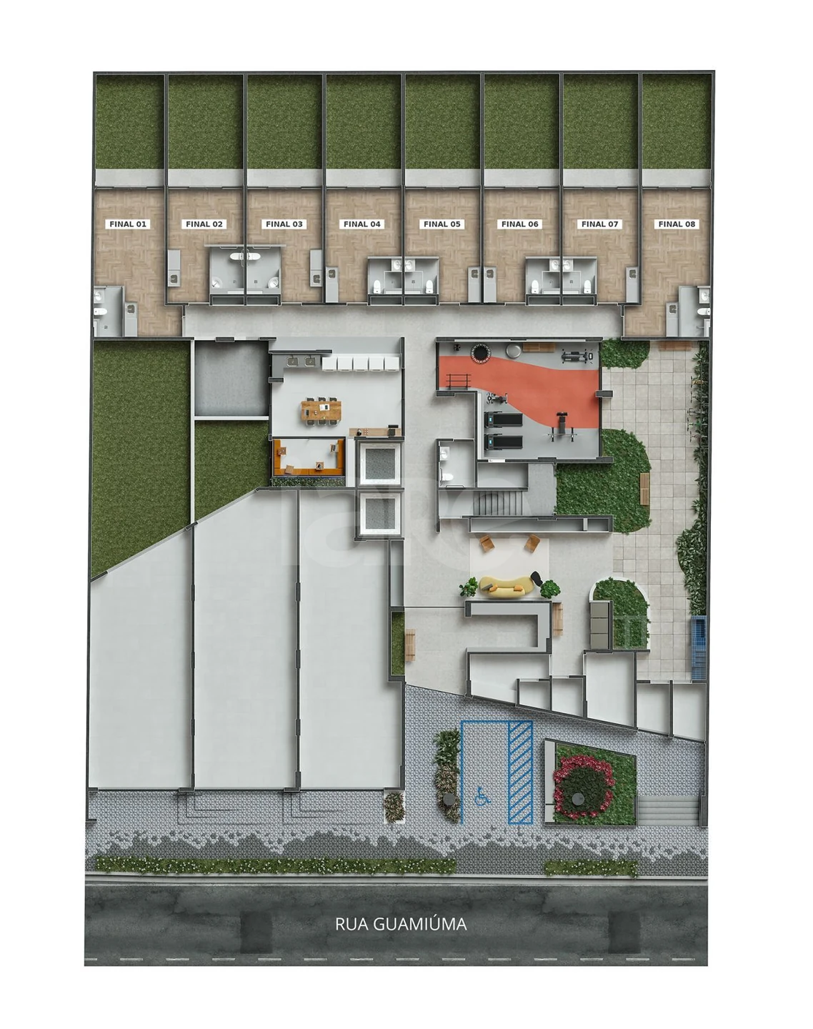 Planta — Pavimento térreo 3