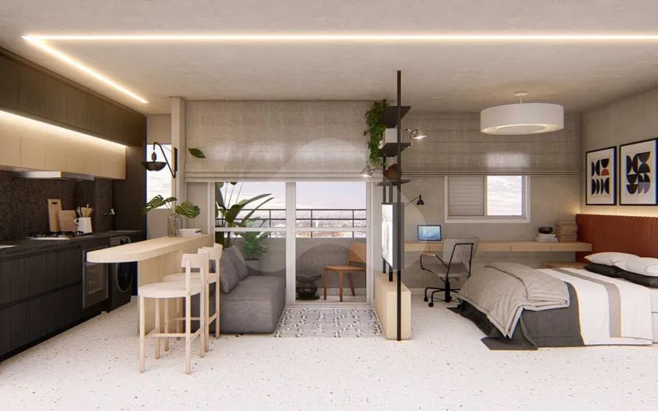 Max Pauliceia - Apartamento com 32,67 m², em Vila Paulicéia — foto 4