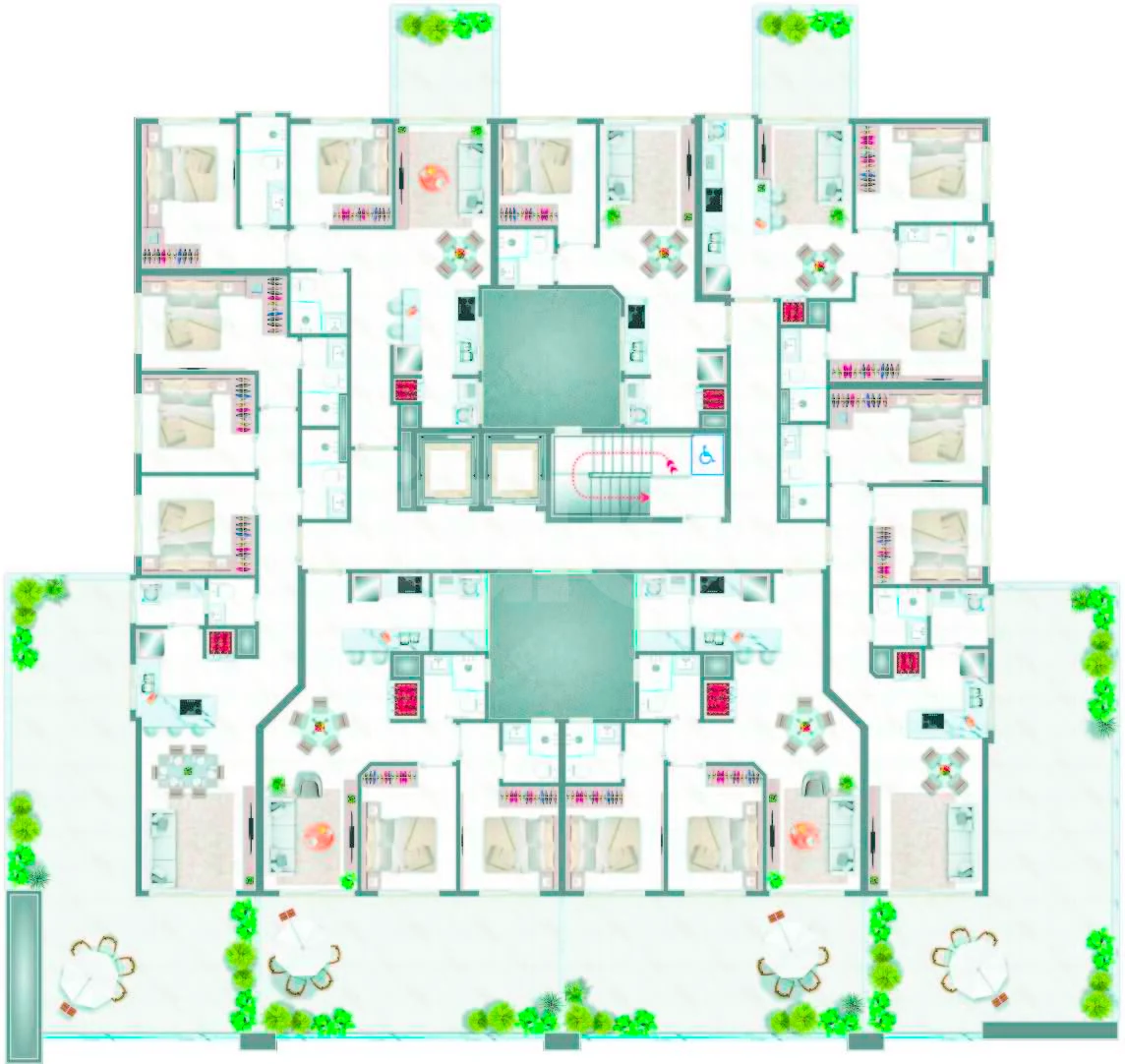 Planta — Pavimento 5