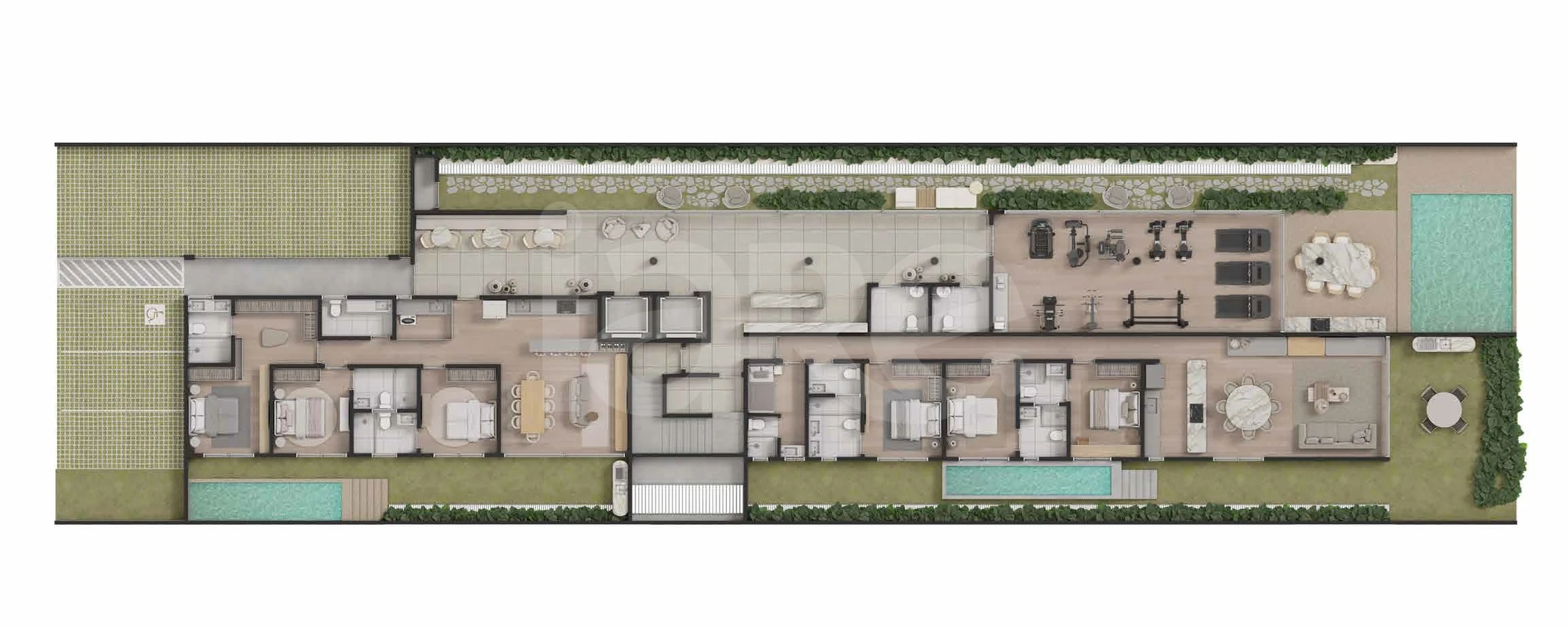 Planta — Pavimento térreo