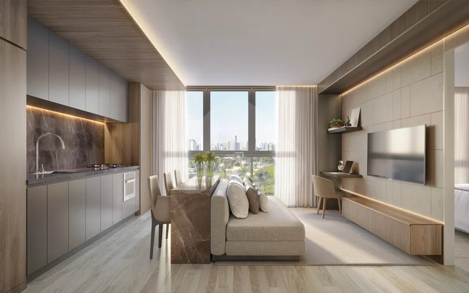 Parque Global V3rso Taylored By Elimiano - Apartamento com 52 m², em Real Parque — foto 2
