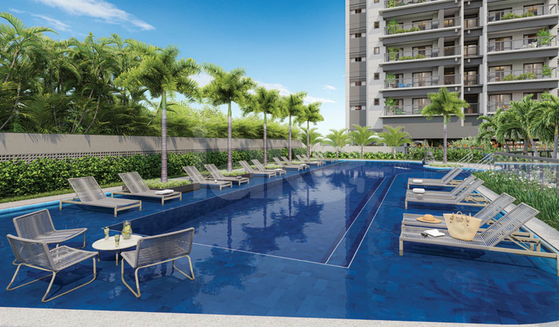 Blue Marine Home Resort - Apartamento com 56,47 m², em Vila Monte Alegre — foto 32