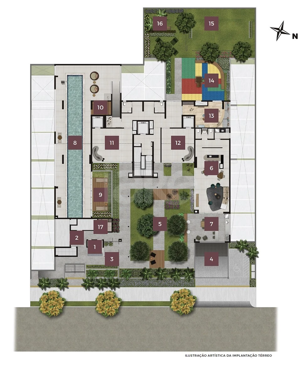 Planta — Pavimento térreo