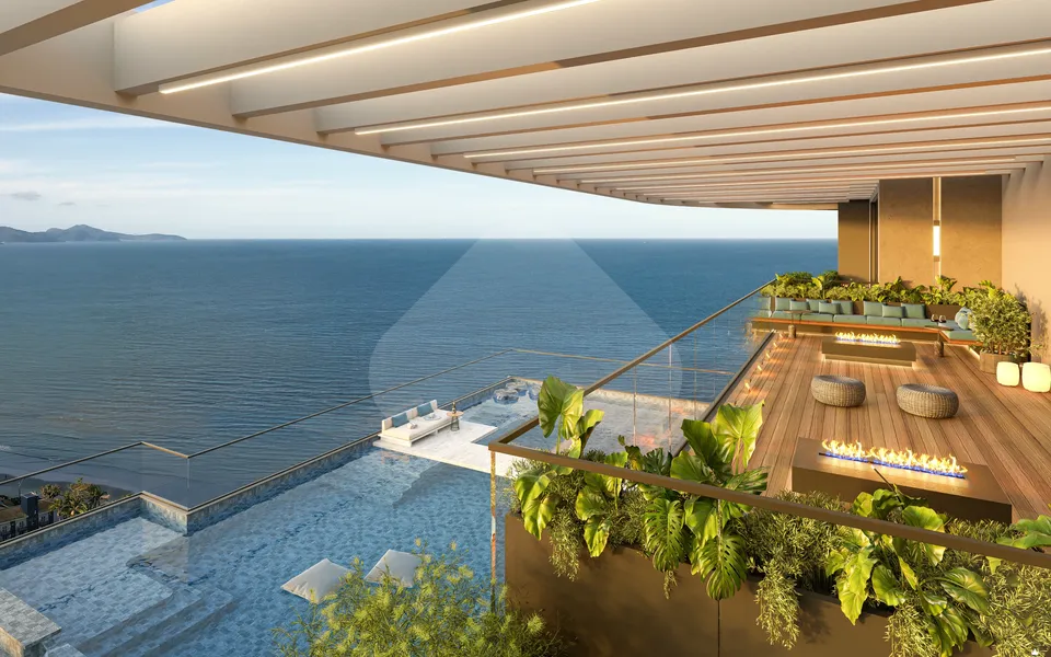 Grand Rooftop - Apartamento com 130 m², em Perequê — foto 15