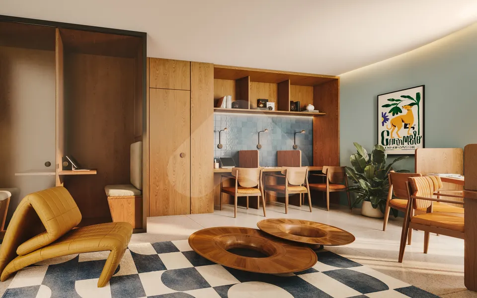 Âmbar - Studio com 20,23 m², em Água Verde — foto 5