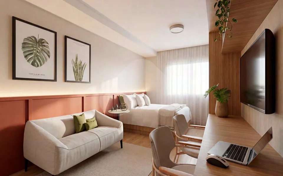 Metrocasa Clube Guilhermina - Studio com 24,18 m², em Vila Esperança — foto 3