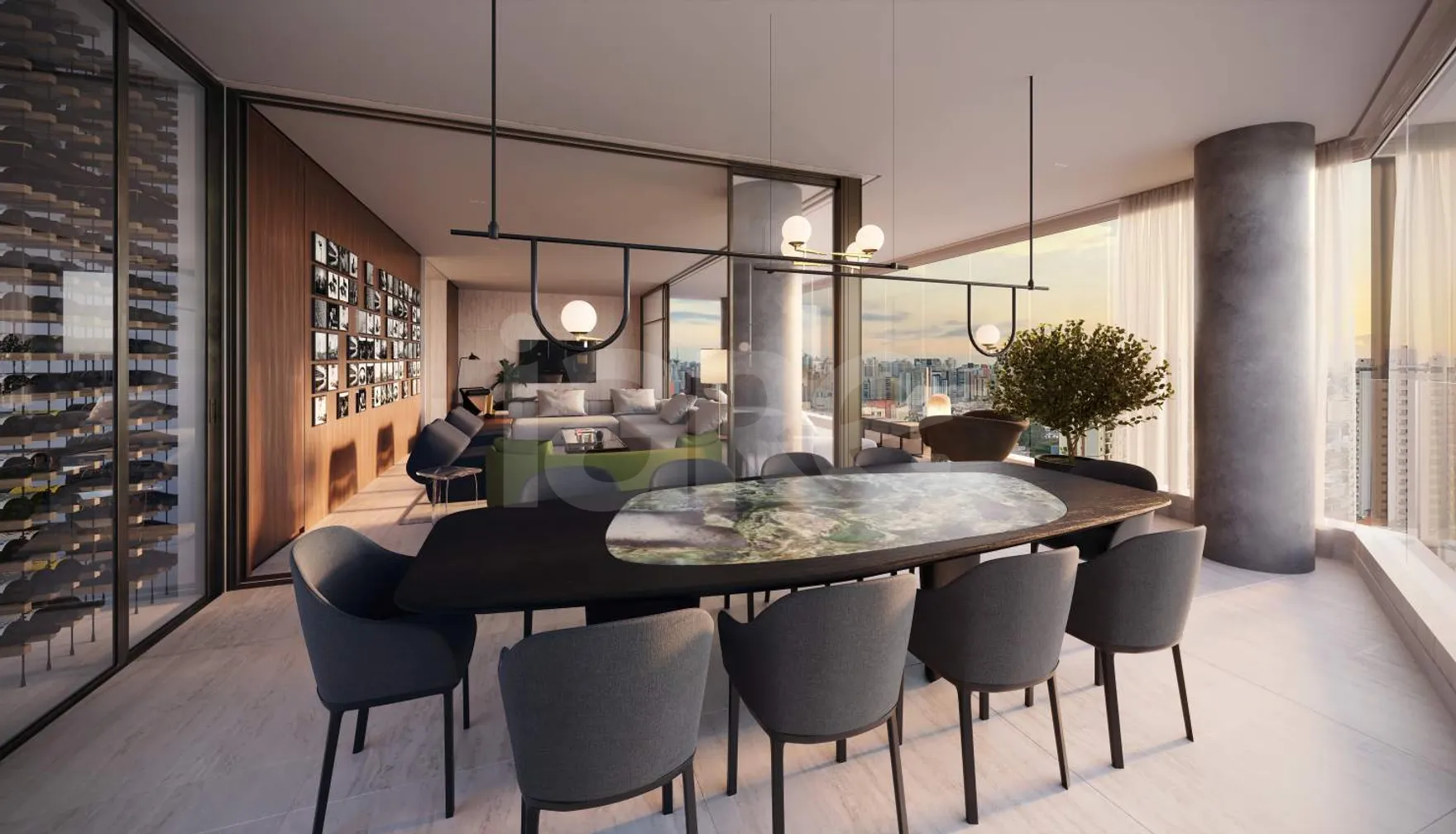 Ópera Vila Nova - Apartamento com 293,4 m², em Vila Nova Conceição — foto 2