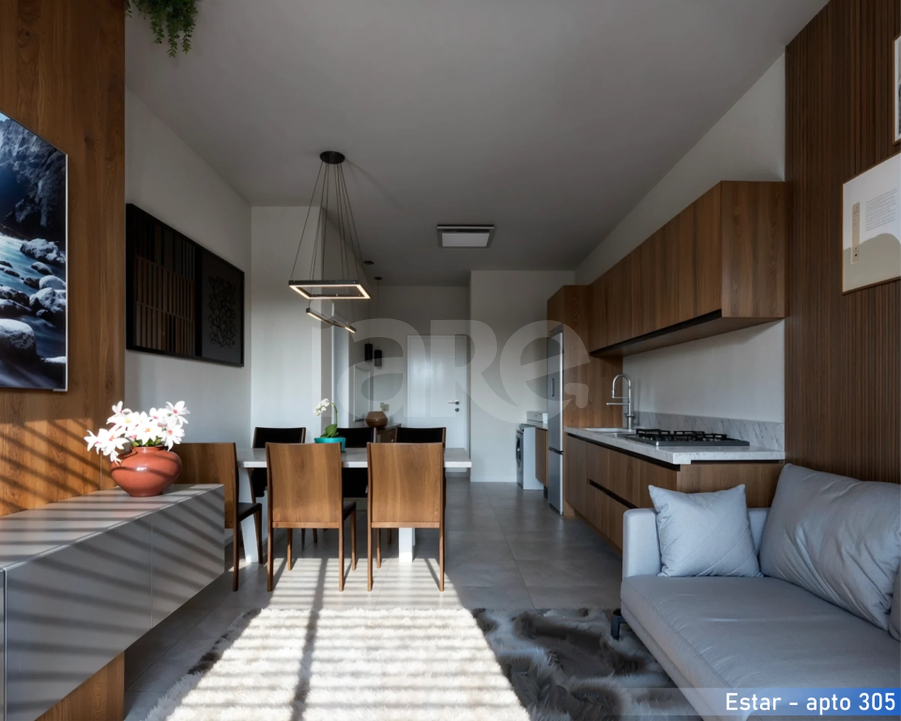 Blue Belle - Apartamento com 66,95 m², em Ingleses do Rio Vermelho — foto 2