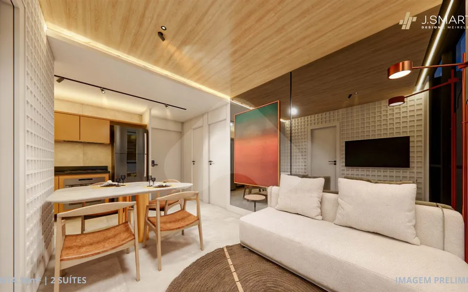 J.Smart Design Meireles - Apartamento com 56,4 m², em Meireles — foto 26