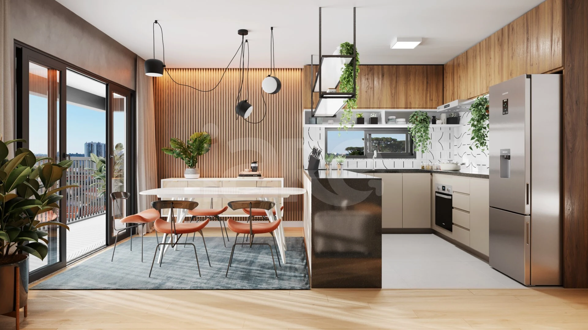 Nest Urban Habitat - Apartamento com 61,61 m², em Bacacheri — foto 4