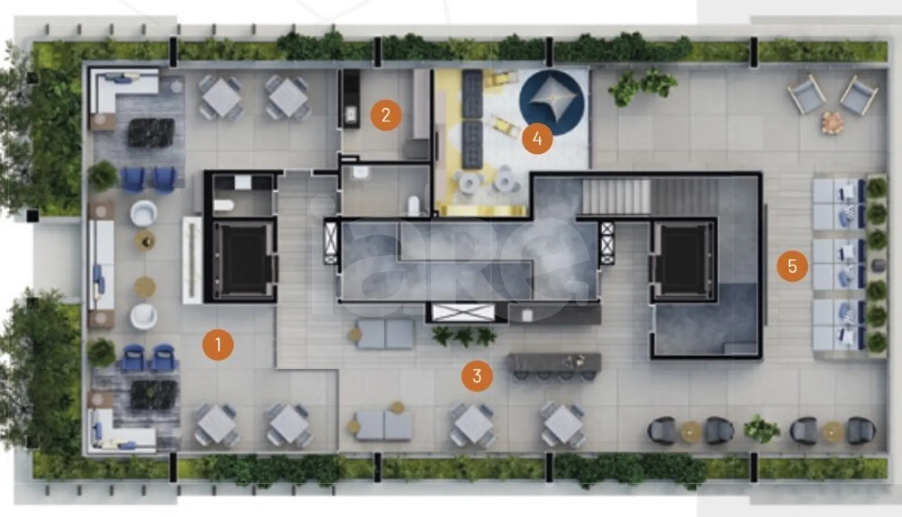 Planta — Pavimento 16º andar