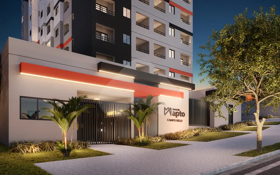 Mundo Apto Campo Belo - Apartamento com 37 m², em Campo Belo — foto 2