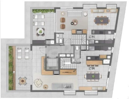 Planta — Pavimento 10