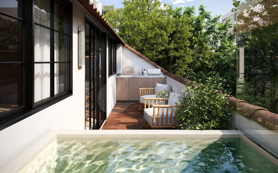 Paradís - Apartamento com 62,78 m², em Leblon — foto 11