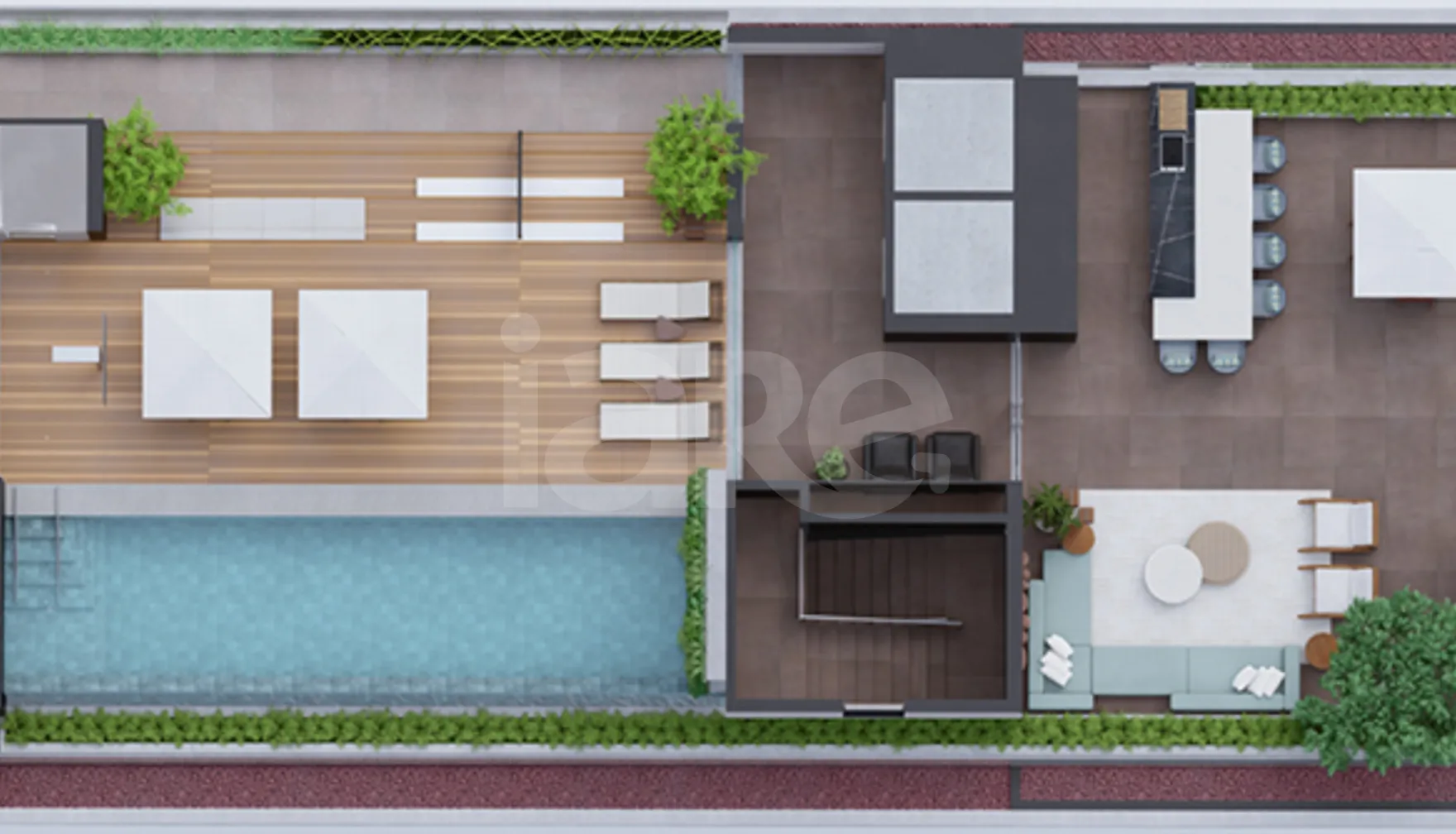 Planta — Pavimento lazer