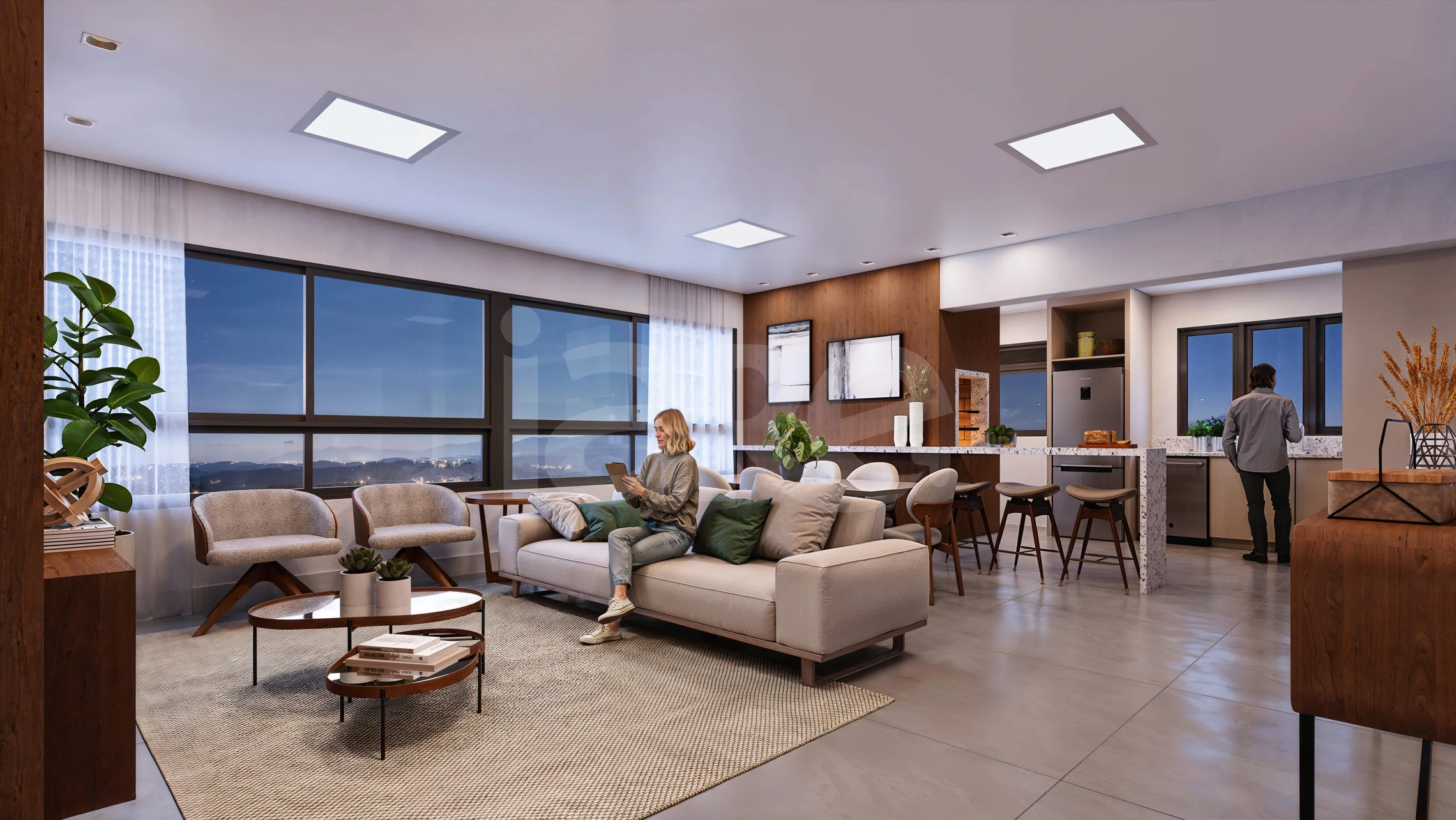 Essence Lindóia - Apartamento com 51,35 m², em Jardim Lindóia — foto 2