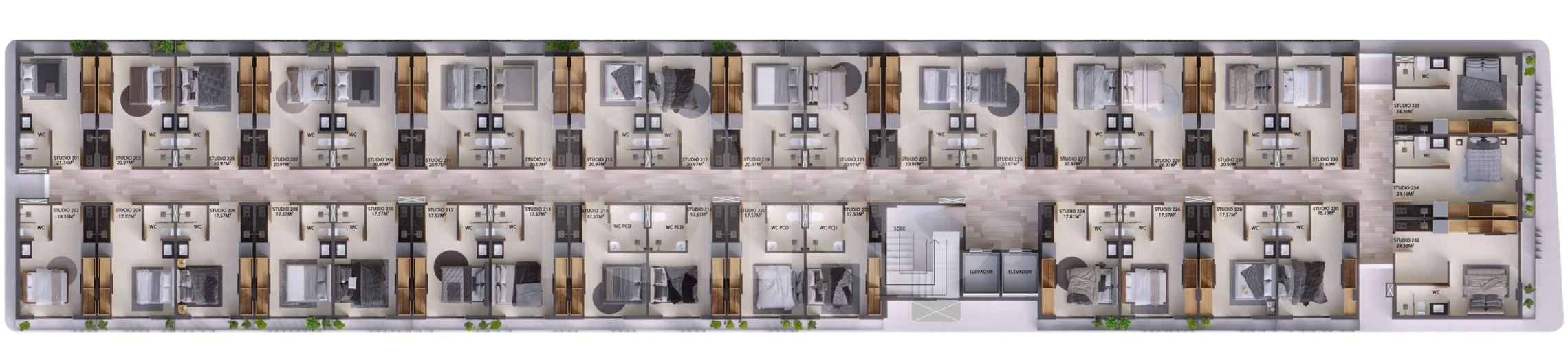 Planta — Pavimento 2