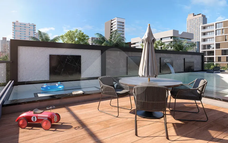 Atrio - Apartamento com 132 m², em Meia Praia — foto 20