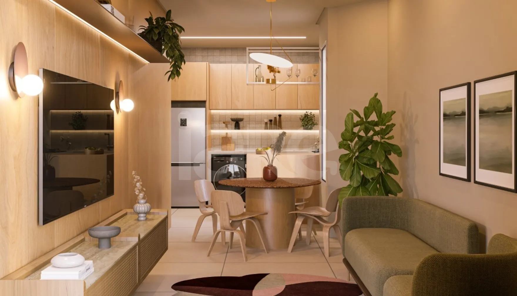 Ceety Miramar - Studio com 25,59 m², em Miramar — foto 2