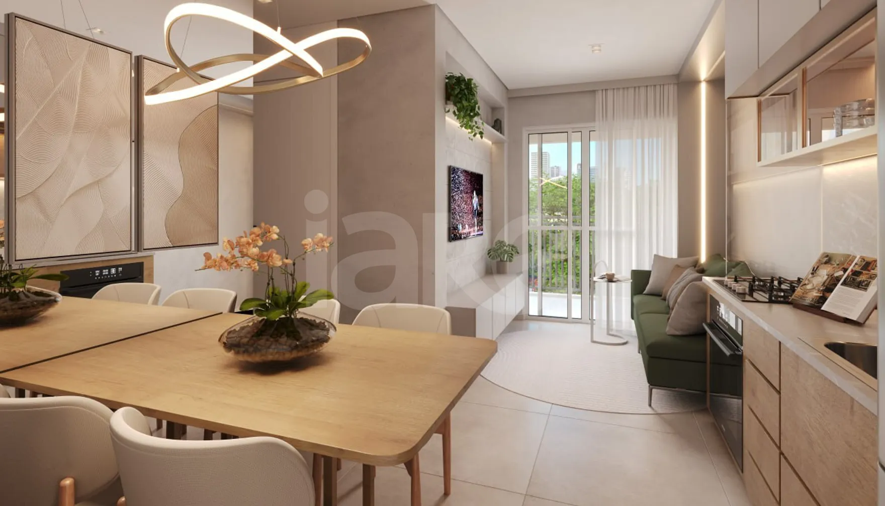 Terranoá - Apartamento com 49,8 m², em Lapa — foto 2