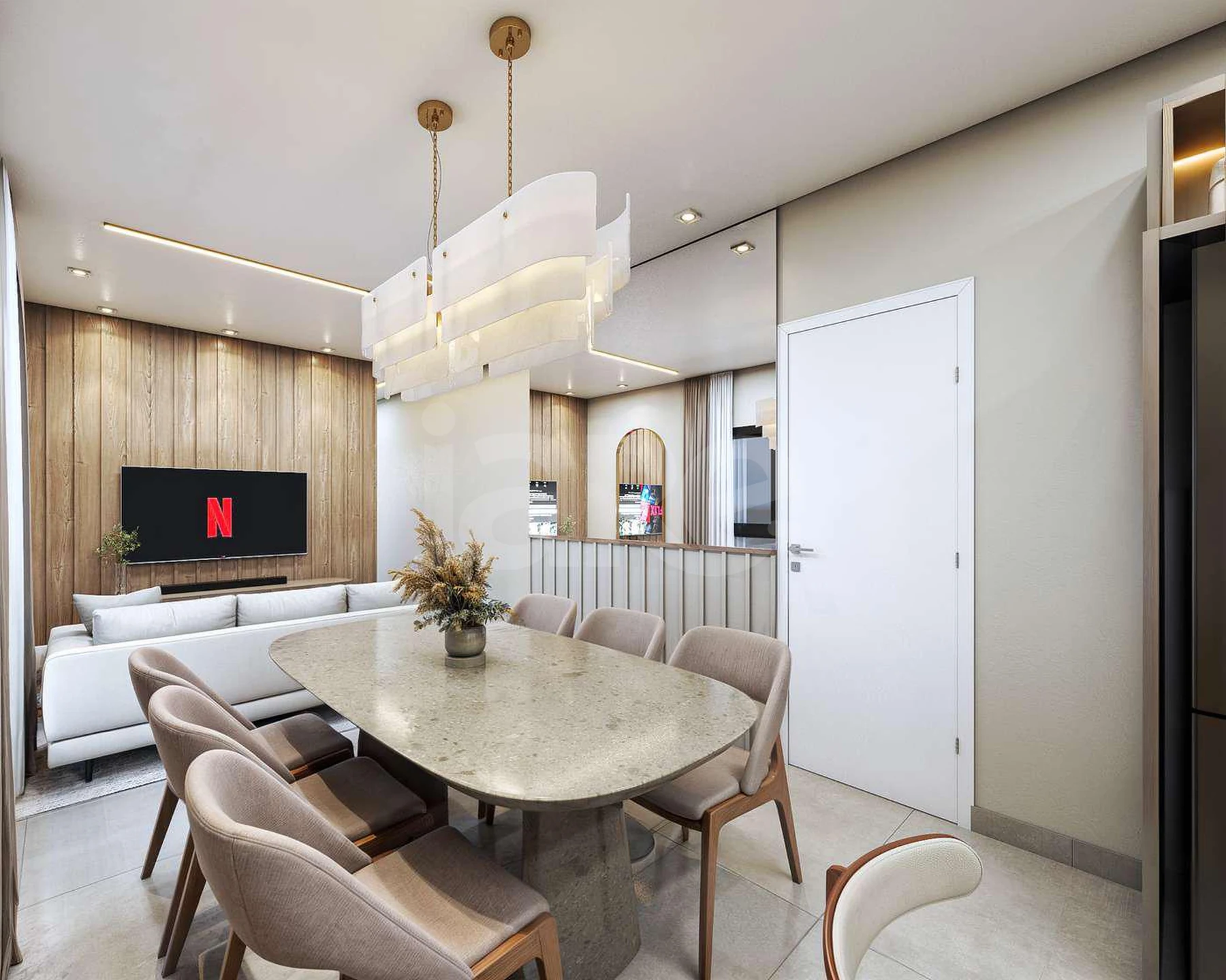Villa Bertin - Apartamento com 60,74 m², em Cordeiros — foto 2
