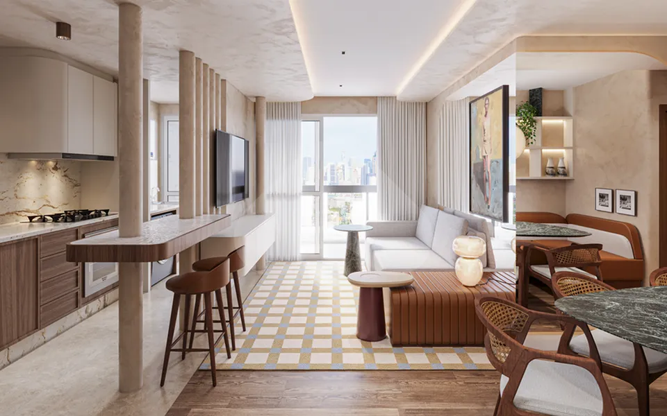 Terrasse La Vie - Apartamento com 72,33 m², em Água Verde — foto 9