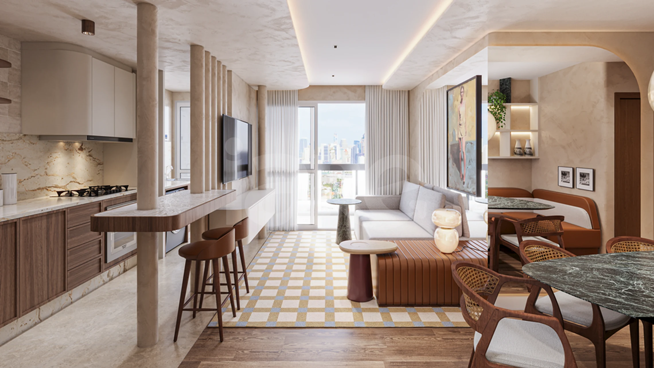 Terrasse La Vie - Cobertura com 158,02 m², em Água Verde — foto 3