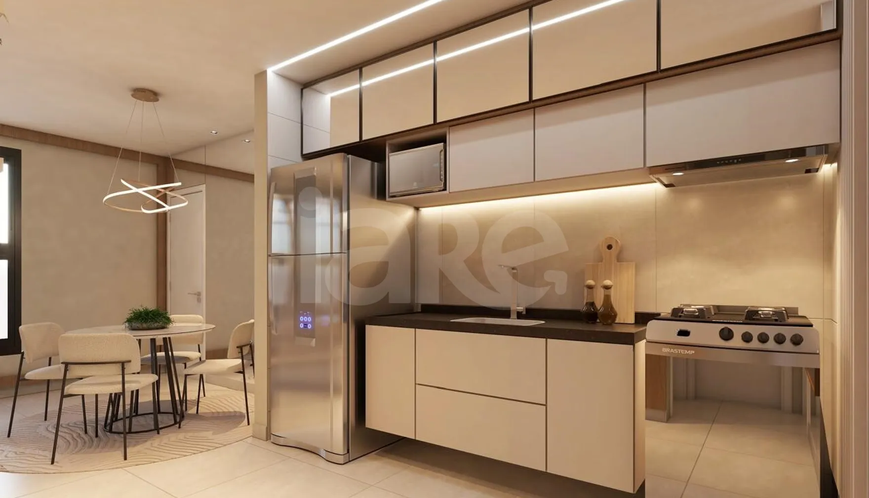 Maria Bernadete Home - Apartamento com 57,65 m², em Bancários — foto 9