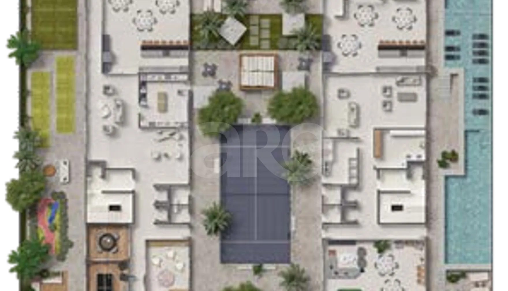 Planta — Pavimento lazer