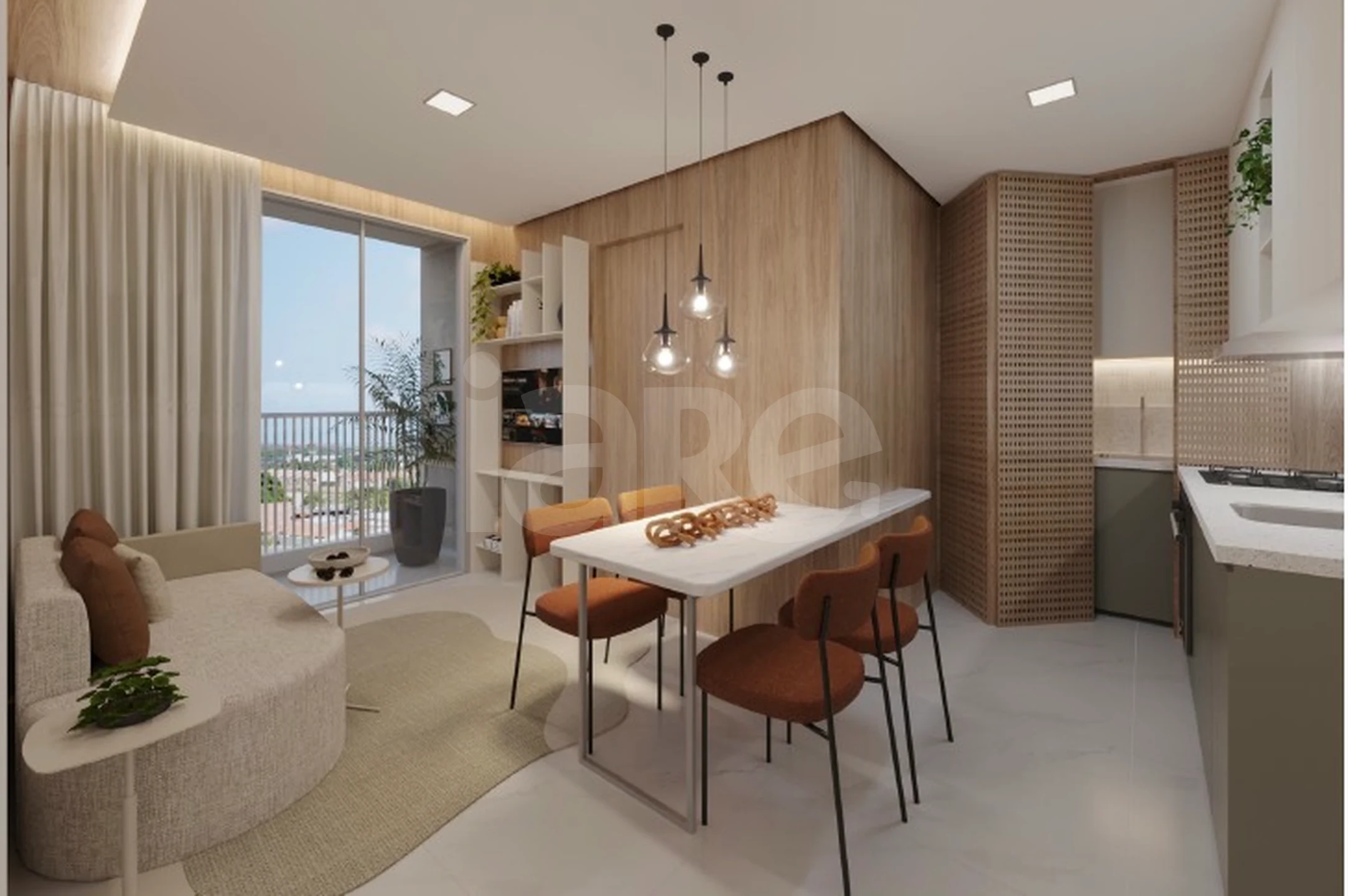 M.Lar Santa Marina - Apartamento com 38,02 m², em Água Branca — foto 3