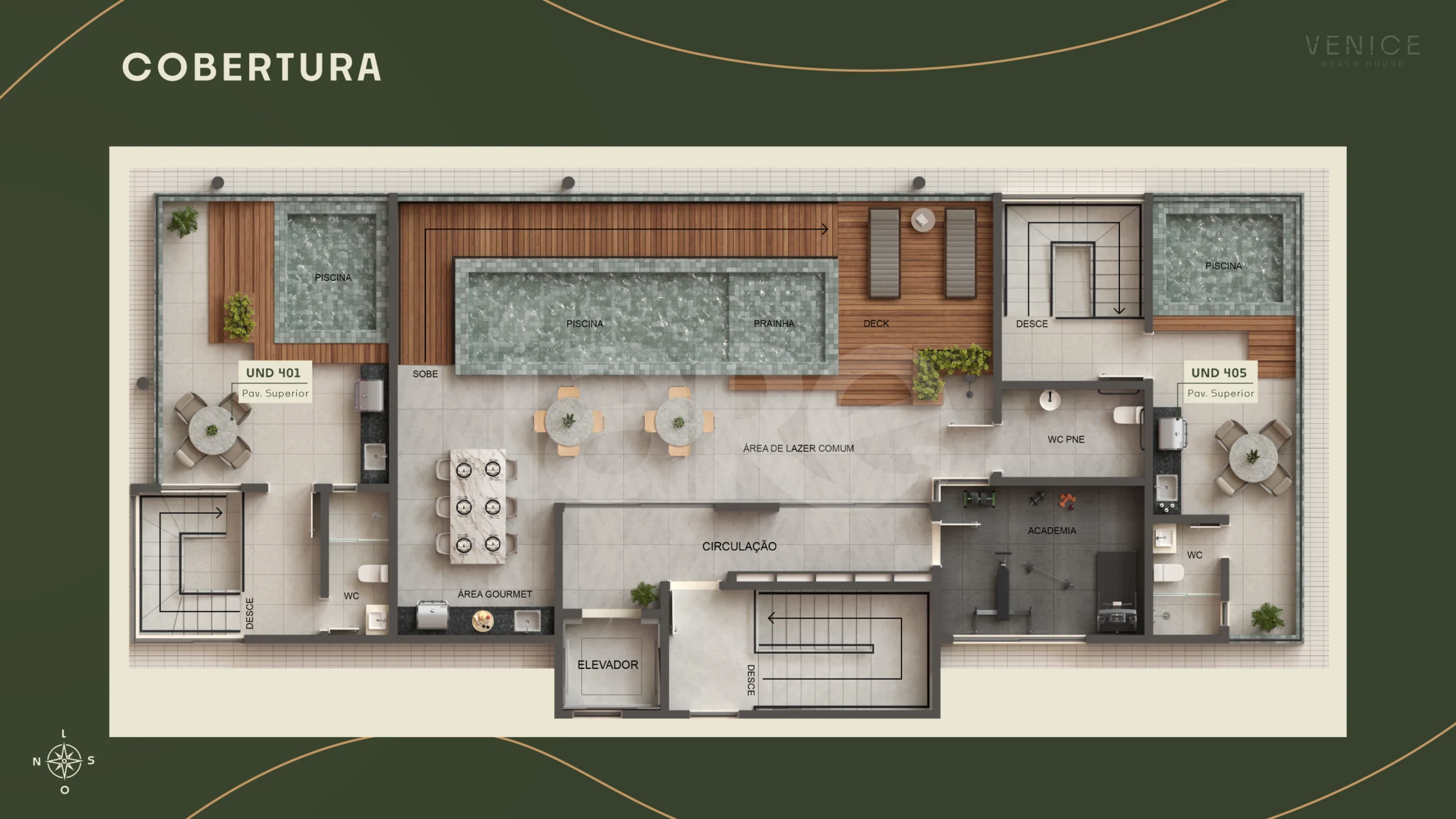 Planta — Pavimento Cobertura