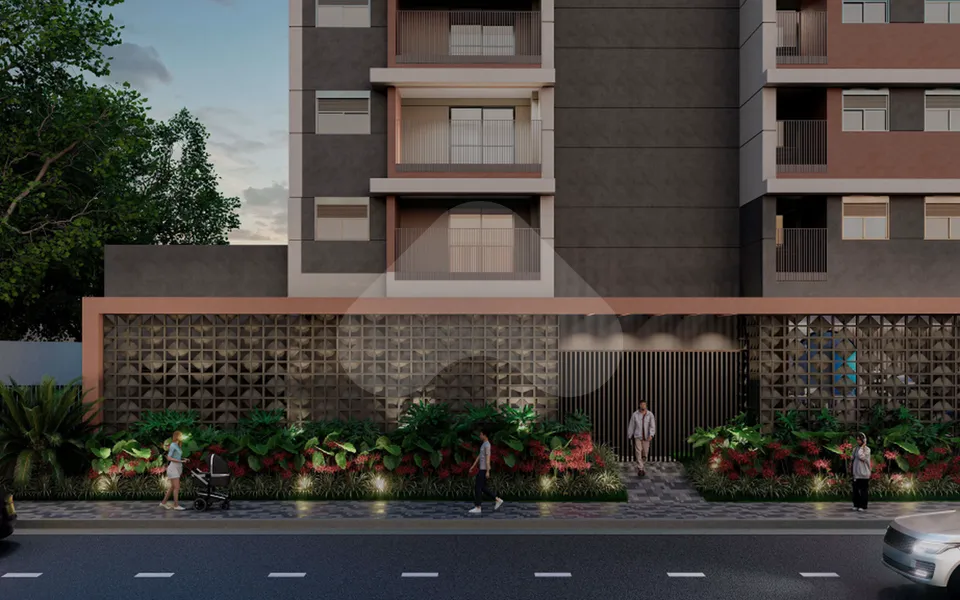 Antônio Flôr Santana - Apartamento com 35,72 m², em Santana — foto 2