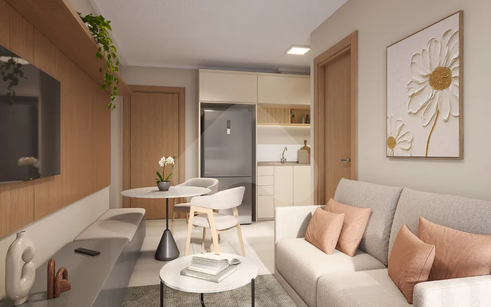 Parque Holandês - Apartamento com 35,13 m², em Cidade Ademar — foto 2