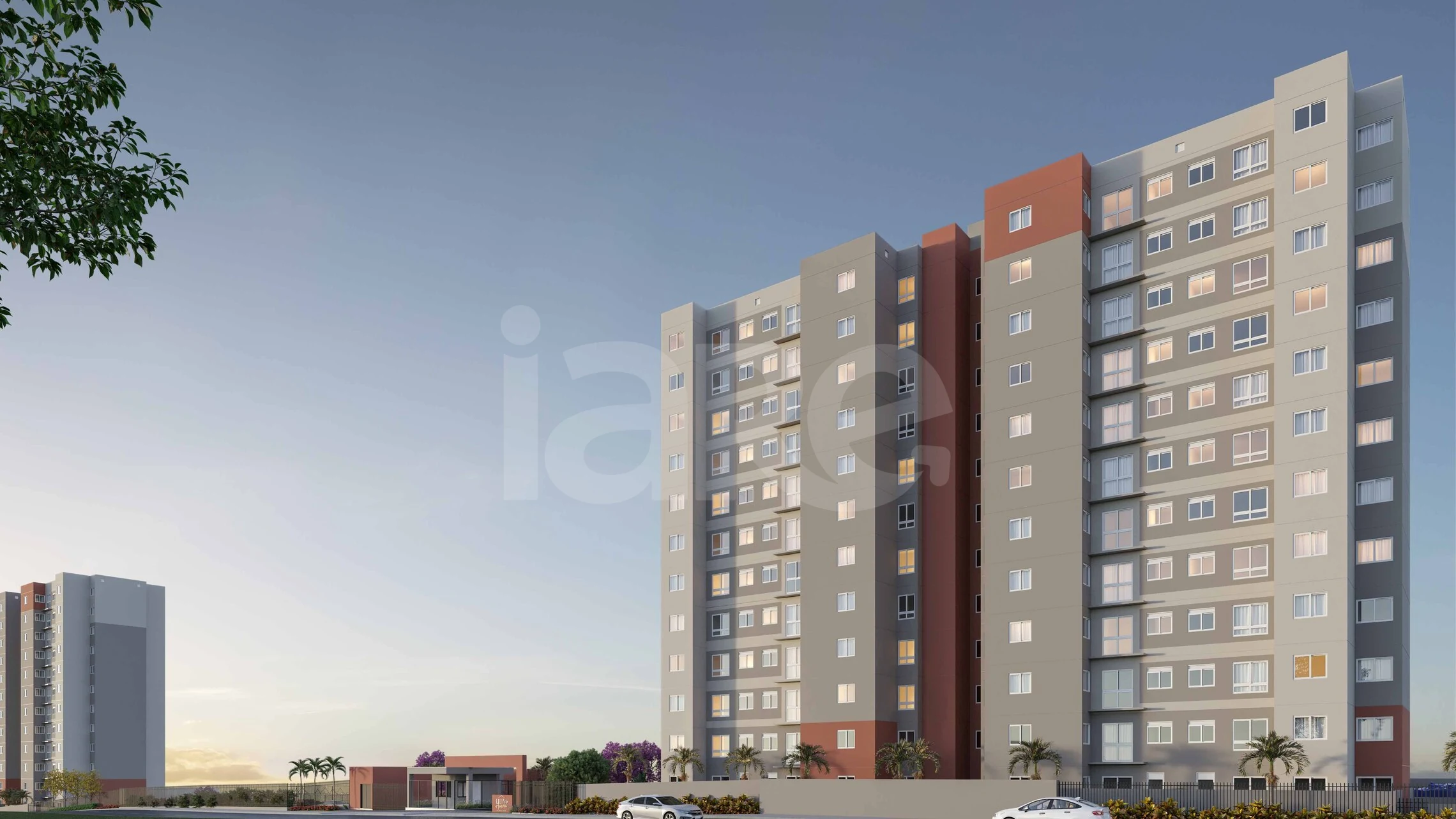 Colina das Amoras - Apartamento com 42,11 m², em Ataíde — foto 3