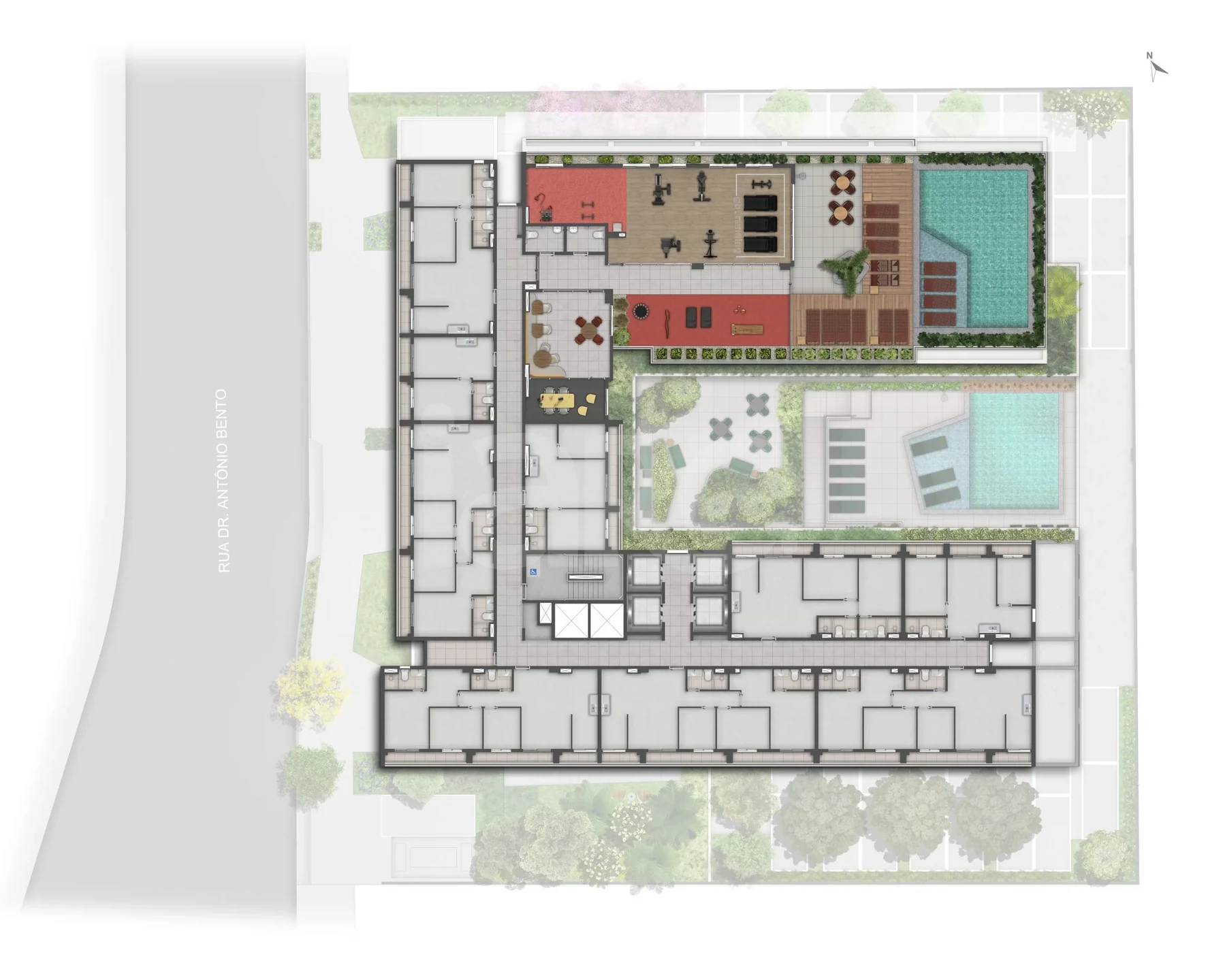 Planta — Pavimento 14